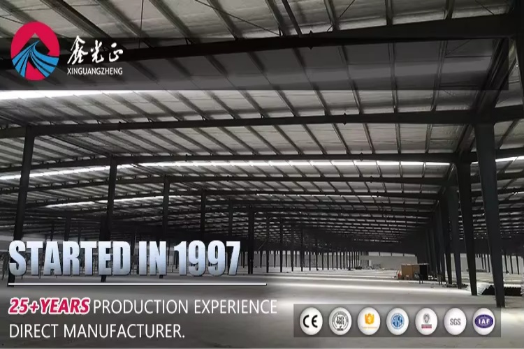 steel structure manufacturer الشركة المصنعة هيكل الصلب