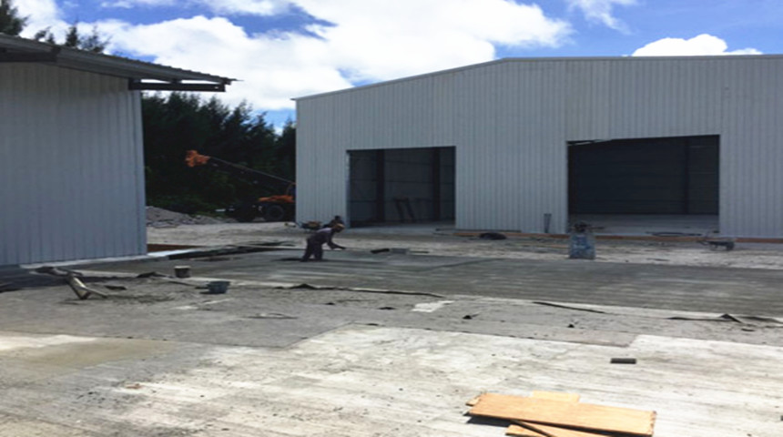 هيكل الصلب مستودع