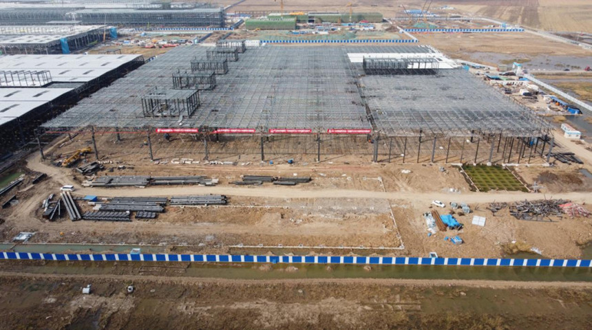 بناء هيكل الصلب