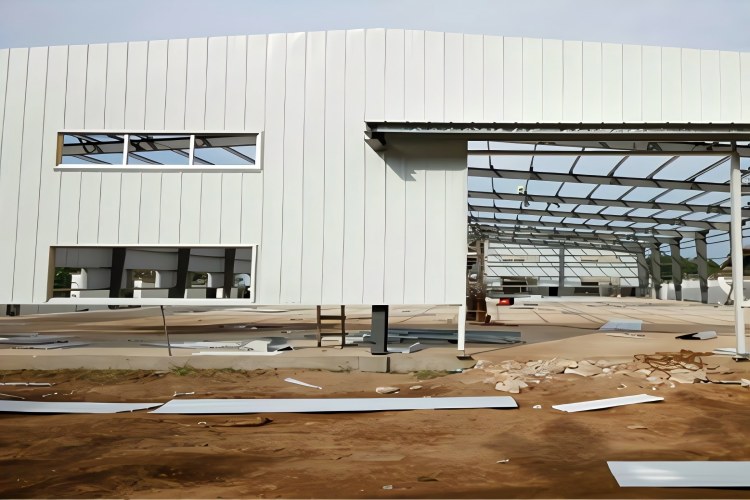 لوحة شطيرة جدار المصنع