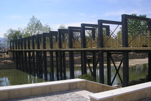 تصنيع الصلب الإنشائي للجسر