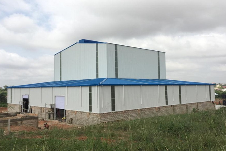 ورشة غانا الصلب الهيكل الصلب