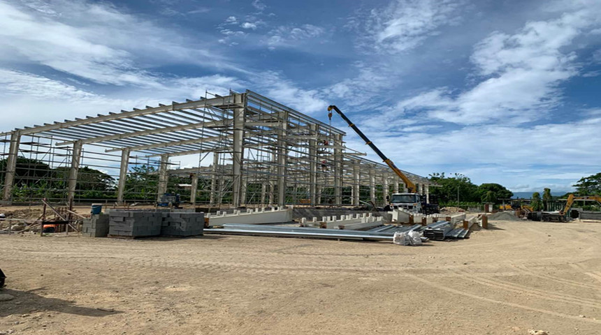 إطار فولاذي للغرفة الباردة