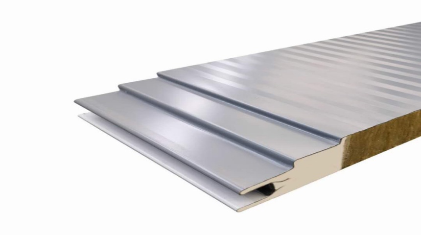 لوحة شطيرة معدنية