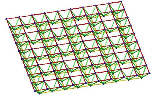 6. إطار Latticed