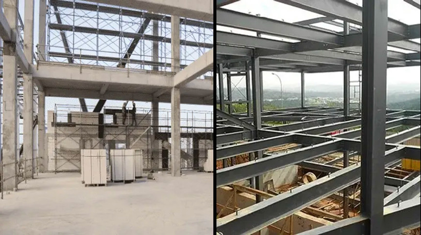 هيكل الفولاذ الخفيف