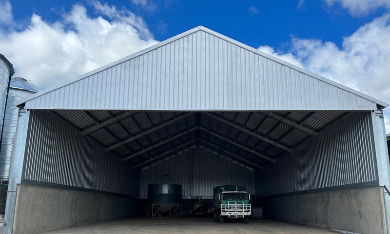 سقيفة الصلب للحبوب