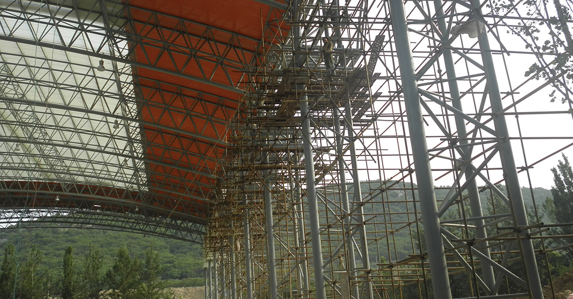 الفولاذ الهيكل - استاد-Grandxstand3