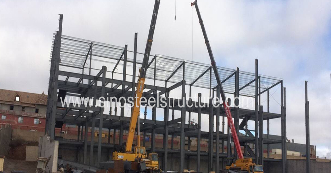 الصلب هيكل ورشة عمل و Admin-Office2