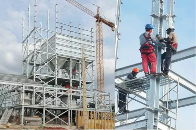 هيكل الصلب المجلفن