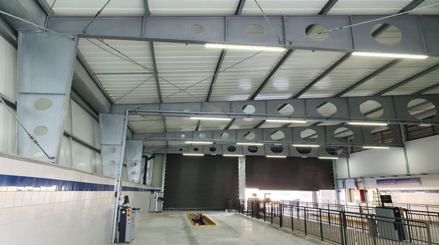 شعاع الصلب المثقبة