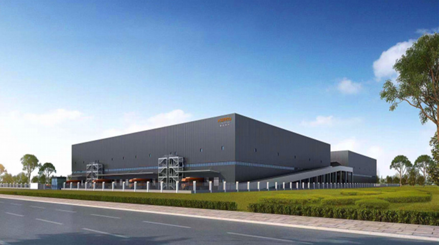 مستودع هيكل الصلب الحديث