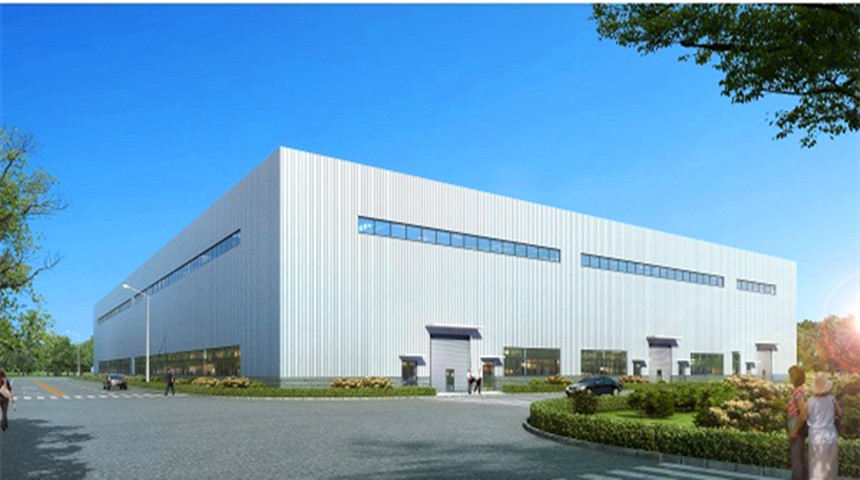 هيكل الصلب مستودع