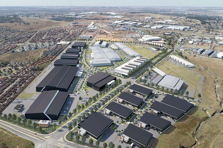 بناء حديقة الصناعية