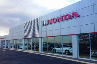 معرض هوندا موتورز مع إطار هيكل الصلب لمبيعات السيارات
